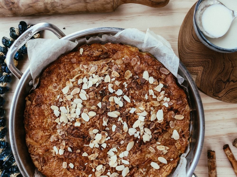 Bolo de amêndoas