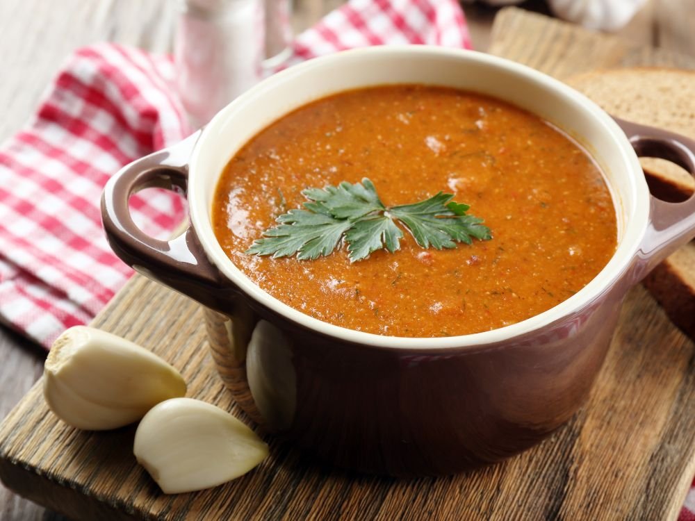 Receita caldo de lentilhas