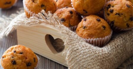 Receita de muffin de cenoura integral