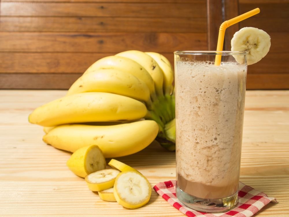  Smoothie de Banana com Aveia